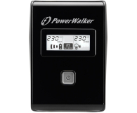 Power Walker LINE-INTERACTIVE (850VA/480W, 2x Schuko, LCD, AVR) - 544098 - zdjęcie 2